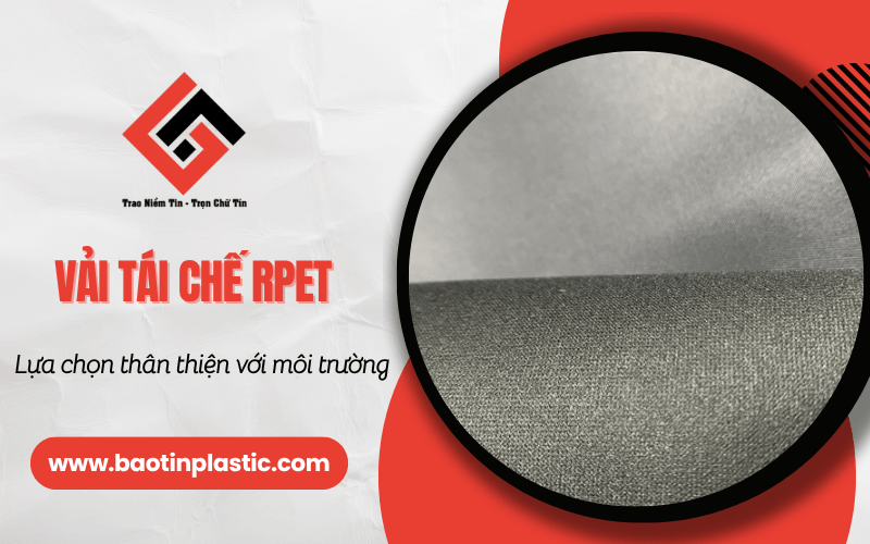 Vải rPET 